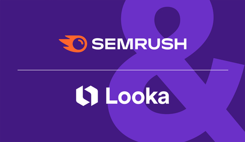 Looka Inc. Strengthens Partnership with Semrush to Expand Service Offerings (Graphic: Business Wire)