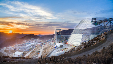 Fluor Corporation helps achieve first copper at the Quellaveco mine in Peru. (Photo: Business Wire)