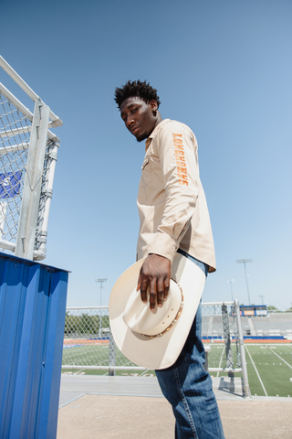 Texas Baseball Team Wears Jerseys Made of Reclaimed Wrangler Denim –  Sourcing Journal