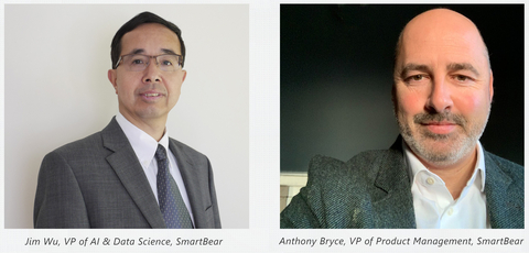 original SmartBear adds world-class AI leader Jim Wu and industry expert Anthony Bryce to leadership team (Photo: Business Wire)