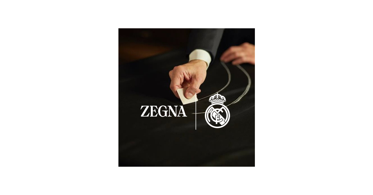 Zegna will be fashion partner of Real Madrid
