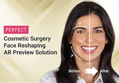 Perfect Corp. Launches Revolutionary AI Face Reshape Simulator Enabling Hyper-Realistic Face Enhancement Digital Previews (Graphic: Business Wire)