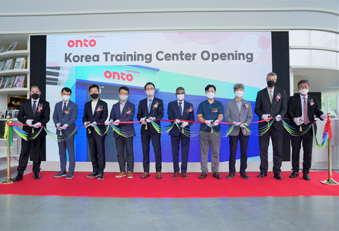 Onto Innovation celebrated the opening of its training center in Korea with a ribbon cutting ceremony on August 24, 2022. (Photo: Business Wire)