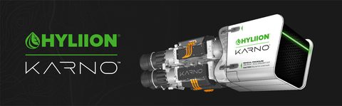 The Hyliion KARNO, a next generation hydrogen and fuel agnostic capable generator, is expected to offer increased efficiency and meet ultra-low emissions levels on conventional fuels. (Graphic: Business Wire)