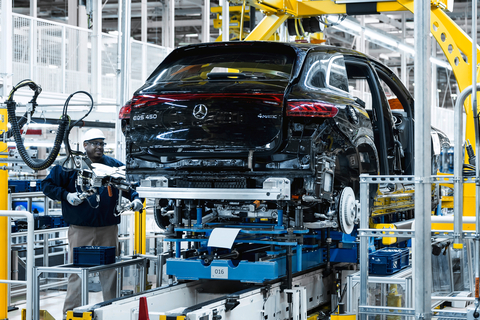 Start of Production for the New EQS SUV at Mercedes-Benz in Alabama (Photo: Business Wire)
