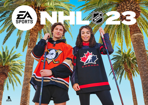 EA SPORTS NHL 23 - Cover athletes Trevor Zegras and Sarah Nurse (Photo: Business Wire)