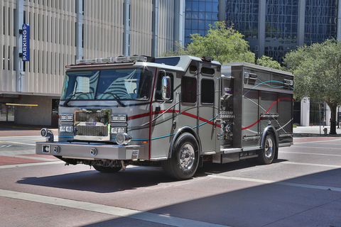 Toronto Fire Services has ordered two all-electric Vector™ fire trucks from Spartan Emergency Response, a subsidiary of REV Group, Inc. (Photo: Business Wire)