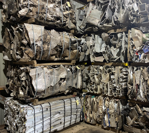 Aluminium scrap (Photo: Business Wire)