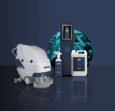 original Clean Zero is a chemical-free all-purpose cleaner made from re-engineered, pure micro-filtered water. Suitable for all daily cleaning tasks on water washable surfaces, the powerful formula absorbs dirt and contamination by mechanical action, leaving surfaces clean, streak-free, and without residue. Clean Zero eradicates 99 percent of bacteria and viruses including Covid-19. (Photo: Business Wire)