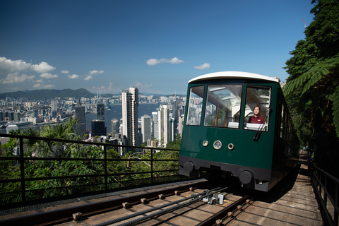 The new Peak Tramcar offers a 75% increase in capacity and can now carry 210 passengers to Victoria Peak. Photo: William Furniss