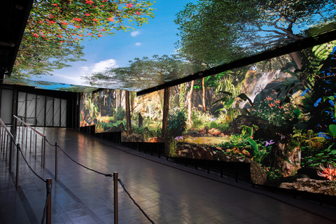 Go Wild At The Peak showcases the diverse wildlife found at Victoria Peak with a wrap-around, full-immersion video experience (Photo: Business Wire)
