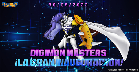 Digimon Masters, lleno de Digimon familiares para mucha gente, finalmente se lanza en Sudamérica. (Graphic: Business Wire)