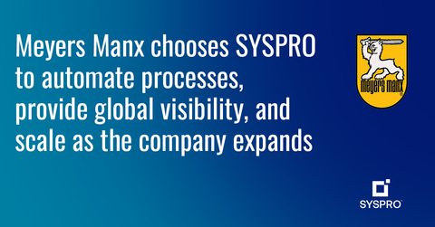 With SYSPRO, Meyers Manx has an ERP system that will scale as they grow. (Graphic: Business Wire)