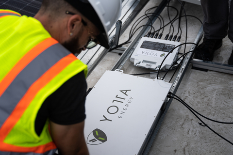 With a $1M+ grant from the California Energy Commission, Yotta Energy will deploy a solar+ storage project in an underserved Southern California Community. (Photo: Yotta Energy)