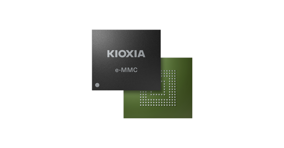 KIOXIA America Strengthens Lineup of Embedded Flash Memory Products for Consumer Applications