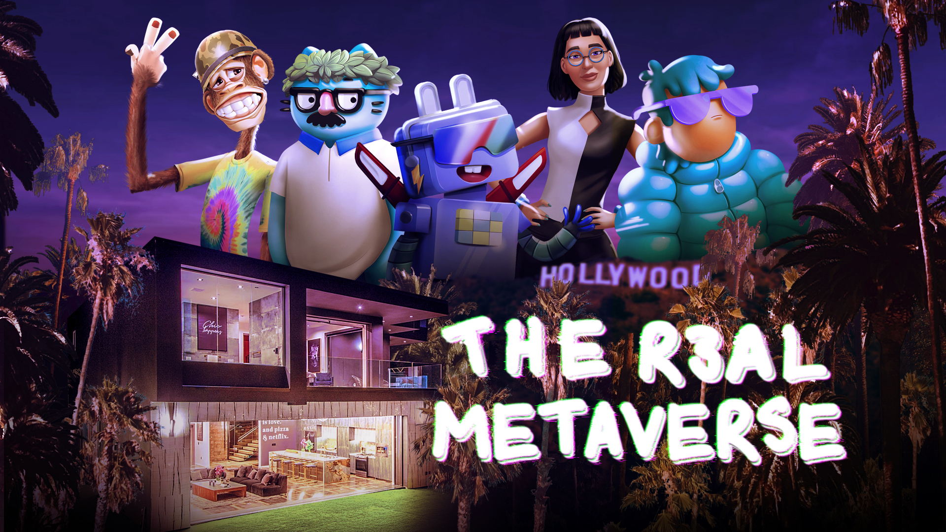 Invisible Universe Debuts The R3al Metaverse, A First-of-Its-Kind Animated  Parody Series and NFT Project | Business Wire