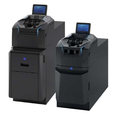 Glory's latest teller cash recylers, the GLR-100 and GLR-100 STC (Photo: Business Wire)