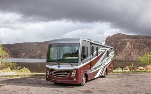 Designed to stand out, the Eclipse is a brand new Class A Gas motorhome from Holiday Rambler that has a bevy of sought-after features RVers are sure to appreciate. The luxury Eclipse model is available in three different floorplans and three different lengths to meet a variety of owner preferences. (Photo: Business Wire)