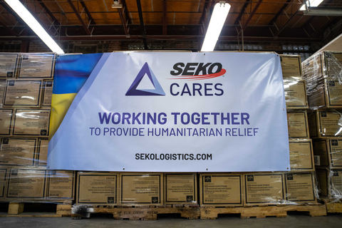 SEKO Logistics, in partnership with humanitarian relief organizations Operation White Stork, Project Aid & Rescue and Be an Angel, will provide medical supplies to Ukraine through HemaSource. (Photo: Business Wire)