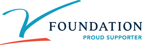 V Foundation for Cancer Research Logo, Bristol Myers Squibb