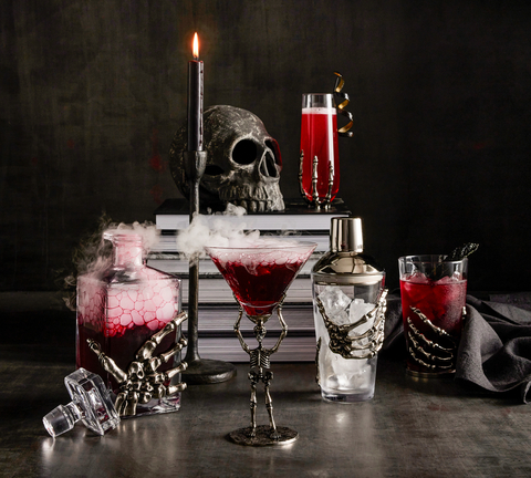 Pottery Barn Halloween Skeleton Barware (Photo: Williams Sonoma)