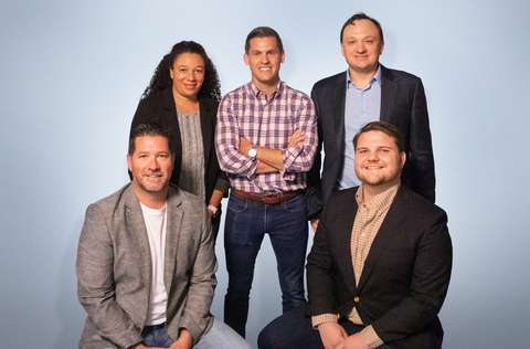 Top row, left to right: Celeste Ackert, CFO; Kevin Frechette, CEO, co-founder; Victor Kushch, Chief Technology Officer, Co-founder Bottom row, left to right: Kevin Turn, Chief Customer Officer; Tarek Alaruri, Chief Operations Officer, Co-founder (Photo: Business Wire)