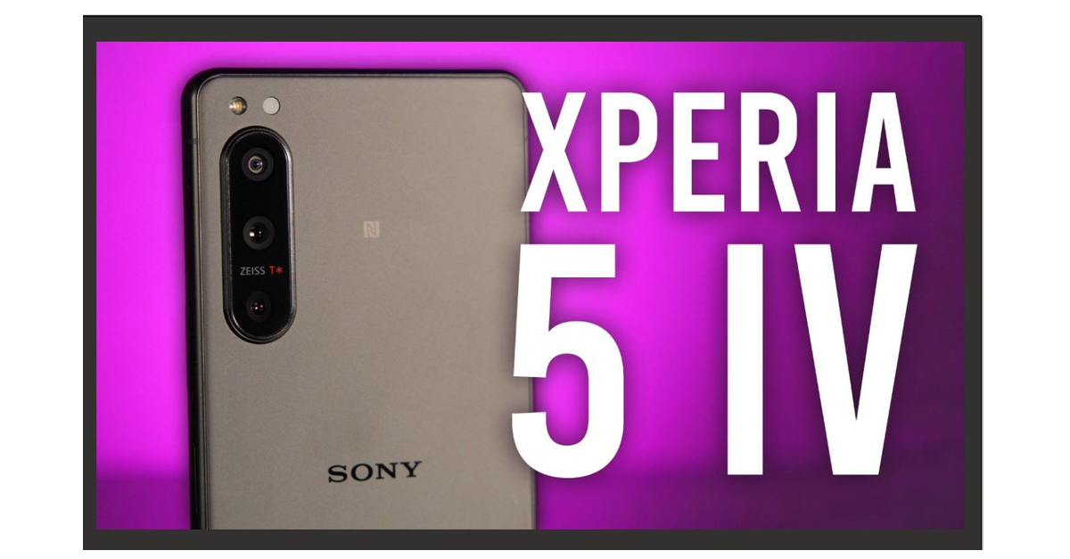 Smartphone baru Sony XPERIA 5 IV;  Sekarang tersedia di B&H Photo Video