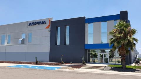 original ASPINA North America Factory - Irapuato City, Guanajuato State, Mexico (Photo: Business Wire)