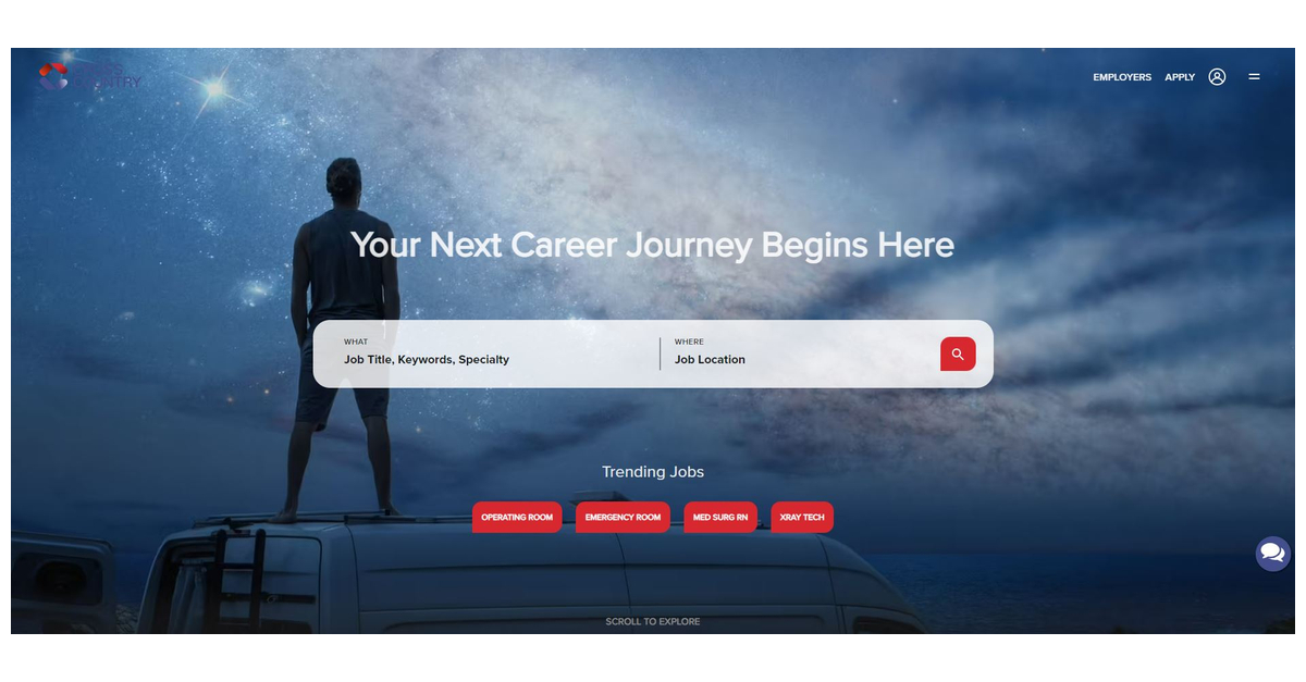 Cross Country Healthcare Launches the New Business Wire