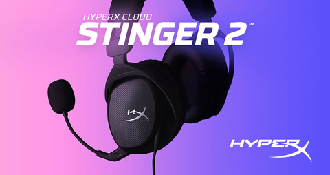HyperX Releases Enhanced Cloud Stinger 2 Gaming Headset (Graphic: Business Wire)