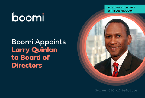 Boomi Appoints Larry Quinlan to Board of Directors (Graphic: Business Wire)