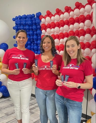 Operation Gratitude is one of several nonprofit organizations receiving a grant as a result of the More than a Balm by MONAT™ initiative. (Photo: Business Wire)
