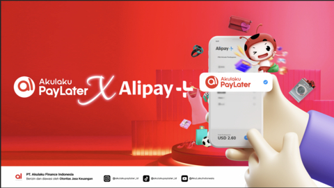 Akulaku PayLater is the first BNPL wallet in Southeast Asia to partner with Alipay+ (Photo: Business Wire)