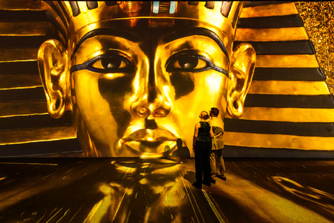 original Beyond King Tut: The Immersive Experience, created in partnership with the National Geographic Society, will open in New York City Oct. 28 at Pier 36. Tickets go on sale Sept. 8 at www.beyondkingtut.com. Credit: Timothy Norris