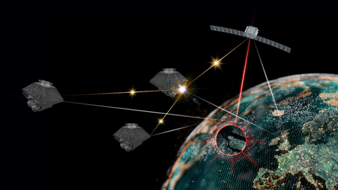 BAE Systems’ Azalea satellite cluster (Graphic: Business Wire)