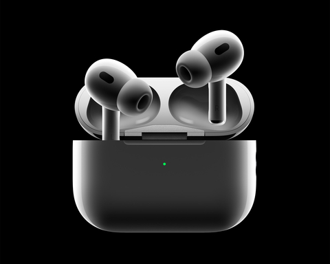 The new AirPods Pro bring major upgrades to Transparency mode, Spatial Audio, and customer-loved convenience features, while cancelling up to twice as much noise over their predecessor. (Photo: Business Wire)