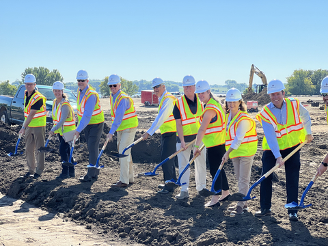 Graco Inc. (NYSE:GGG), a leading manufacturer of fluid handling equipment, held the groundbreaking ceremony for the Company’s second building in Dayton, Minnesota. (Photo: Business Wire)