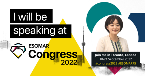 VALUES, Inc. selected as a presenter at ESOMAR Congress 2022 (Graphic: Business Wire)