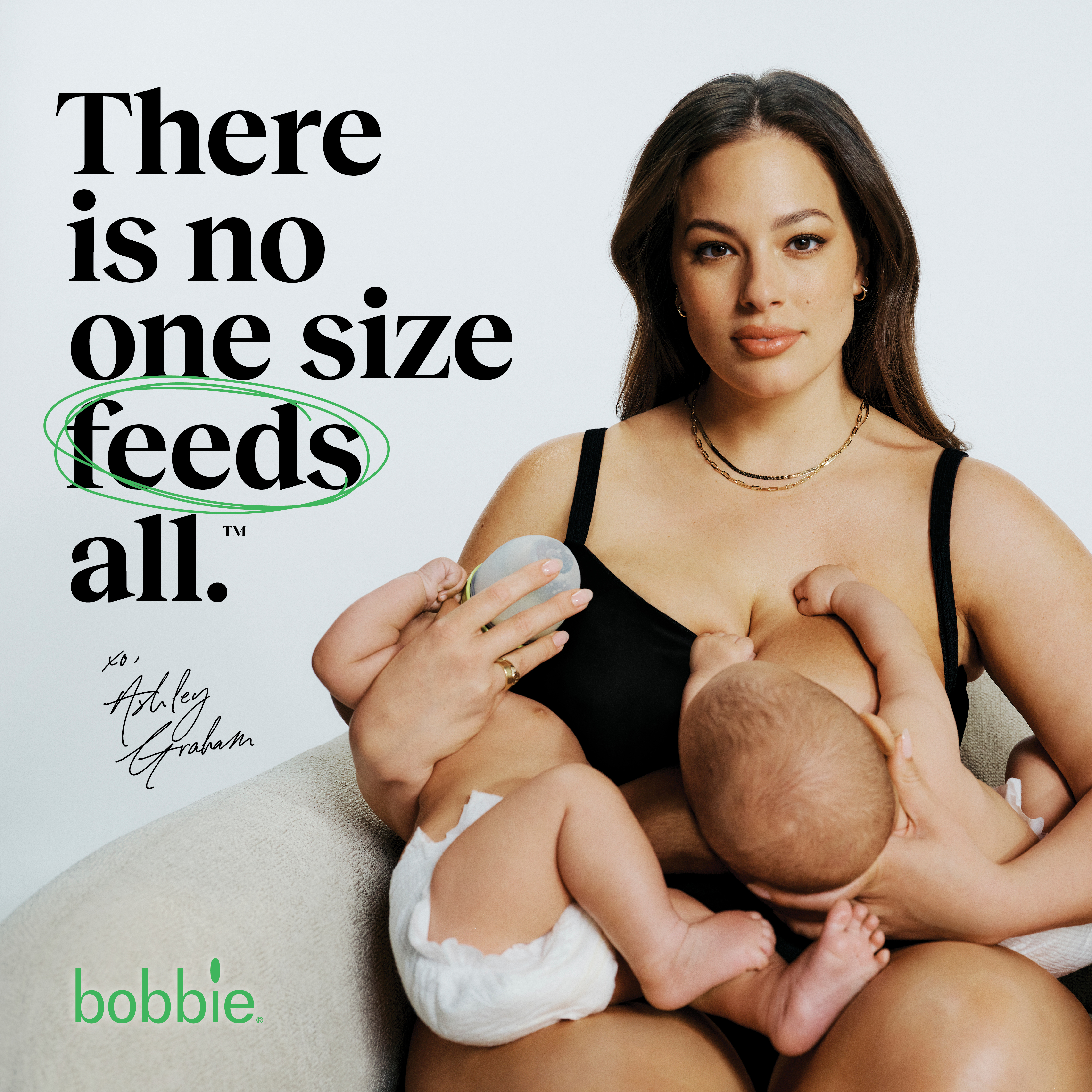 Supermodel, Entrepreneur and Breastfeeder Ashley Graham Reveals Her Choice  to Combo Feed Her Babies with Breastmilk and Formula