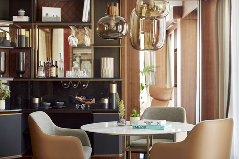 original Terrace Suite seating at Thompson Madrid (Photo: Business Wire)