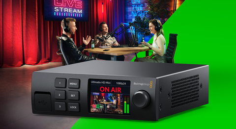 original Blackmagic Design introduces a new family of Ultimatte 12 keyers allowing customers to build photorealistic composites and virtual sets at a more affordable price! (Photo: Business Wire)