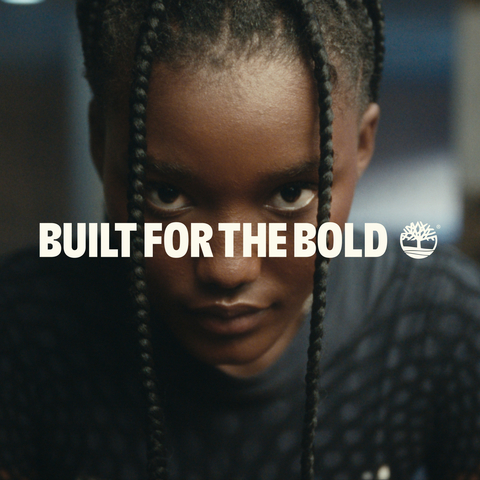 Today Timberland revealed its new Brand Voice Campaign, Built for the Bold, which celebrates those who harness their inner bold to move the world forward and calls on people across the globe to do the same. The woman depicted in this campaign key visual clearly has bold on her mind. (Graphic: Business Wire)