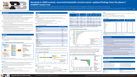 Puma: SUMMIT Cervical Poster at ESMO 2022