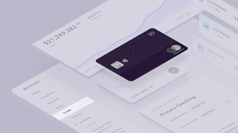 Mercury introduces IO, the corporate card built to help founders scale their companies with confidence. Credit: Mercury