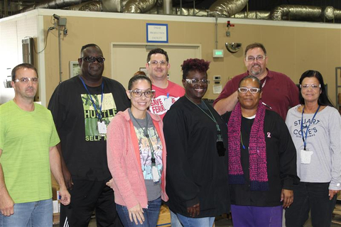 Westinghouse employees at CFFF license renewal. (Photo: Business Wire)