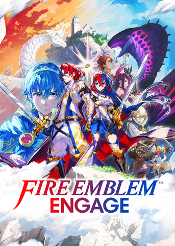 Fire Emblem Engage launches for Nintendo Switch on Jan. 20, 2023, alongside Fire Emblem Engage: Divine Edition featuring a steelbook case and art book. (Graphic: Business Wire)