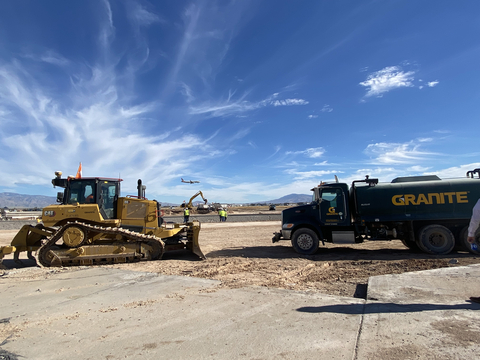 Granite crews prepared for takeoff at Tucson International Airport. (Photo: Business Wire)