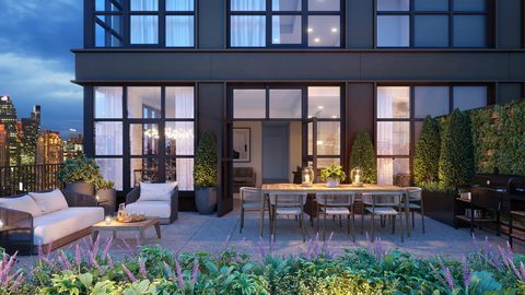 thumbnail The Huron features more than 23,000 square feet of private outdoor space among 67 residences. (Photo: Business Wire)
