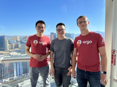 Akuity co-founders Hong Wang (CEO), Jesse Suen (CTO), and  Alexander Matyushentsev (Chief Architect ) (Photo: Business Wire)