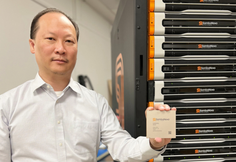 “The new DataScale SN30 system achieves world record-breaking performance when compared to the latest DGX A100 systems,” said Marshall Choy, SVP of Product at SambaNova Systems. (Photo: Business Wire)